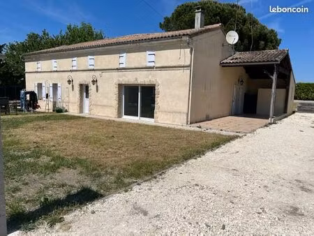 maison rénovée avec grand jardin