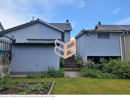 maison jumelée rénovée proche de la frontière