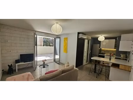 saint jean de vedas (34) f3 avec grande terrasse et parking en sous-sol