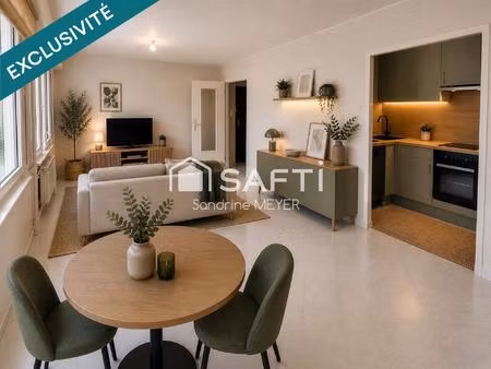 appartement f1 32 m² avec balcon et cave