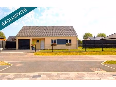 maison individuelle  plain pied de 106 m2 sur une parcelle de 572 m2