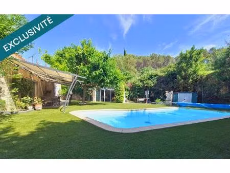 auriol – maison t5 de plain-pied – 102 m² – terrain 1 200 m² – piscine