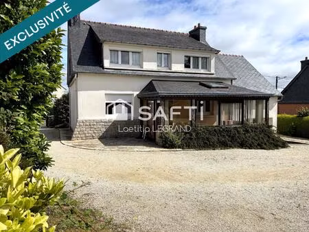 maison spacieuse et familiale dans le bourg de bégard (côtes d'armor)