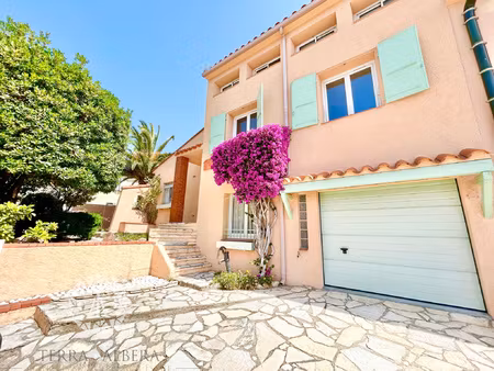 cabestany- maison familliale 3 faces- 145 m2