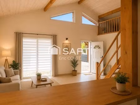 gujan-mestras – maison 4 pièces avec garage et jardin.