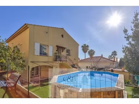 nice nord maison avec piscine et vue mer