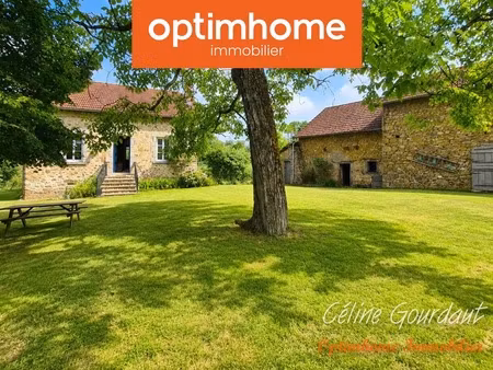 maison 5 pces  95 m²  avec dépendances et un terrain de 4492 m²