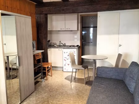 studio meublé - petite france - 21.62m2