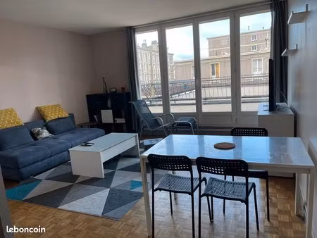 appartement meublé t3 hyper centre ville terrasse balcon