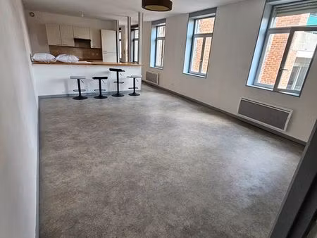 appartement t3 lumineux 75m² – centre-ville marchiennes