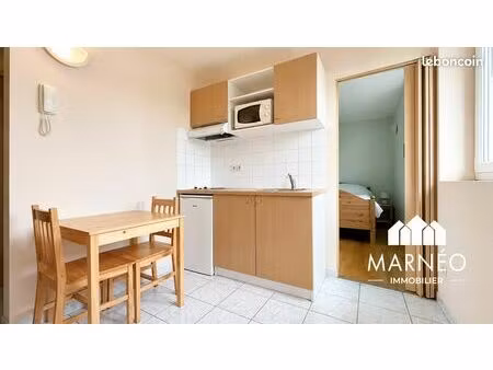 appartement 2 pièces 23 m²