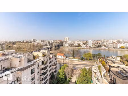 georges pompidou - appartement aux derniers étages - 5 pièces de 111 48 m² + 13 27m² d'ext