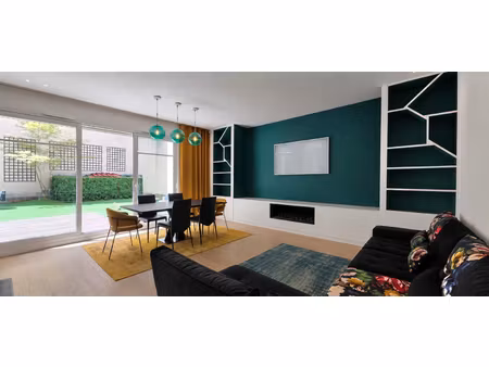 levallois_ anatole france bel appartement 4 chambres en duplex climatisé avec jardin 125 m