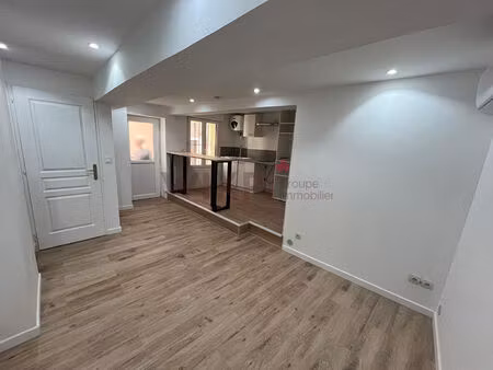 à louer - appartement rénové avec cave aménagée au coeur de saint-symphorien-d'ozon