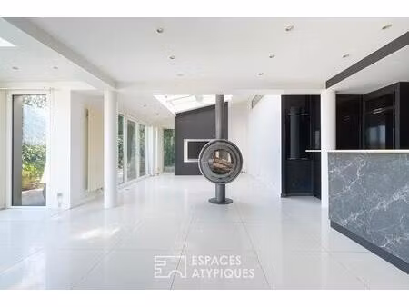 maison d'architecte sur les bords de marne
