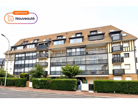 villers-sur-mer – charmant 2 pièces avec loggia et vue dégagée à quelques pas de la plage