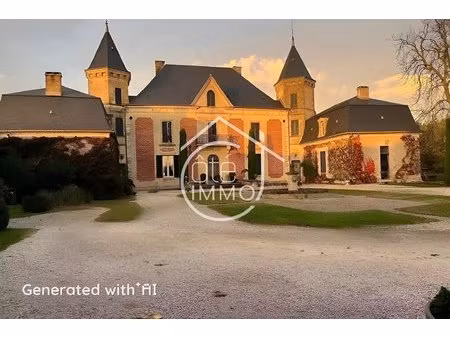 château de caractère au cœur du vignoble bordelais