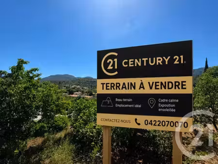 terrain à vendre - 970 m2 - belgentier - 83 - provence-alpes-cote-d-azur
