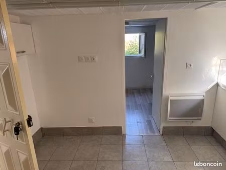appartement 27m2 rez-de-jardin