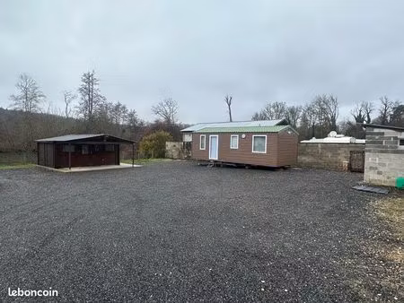 location terrain   avec mobilome