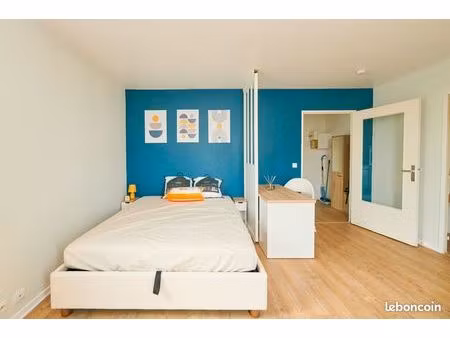 charmant studio meublé et équipé de 32 m²