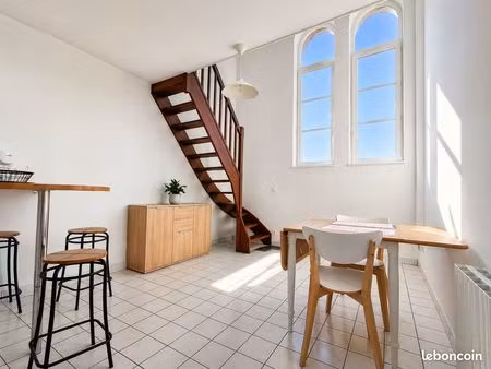 particulier loue duplex de standing 32m2 meublé avec parking privatif – emplacement privil