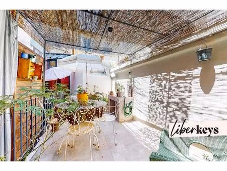 aubagne centre t4 atypique ~87m² avec terrasse ~16m² et des rangements