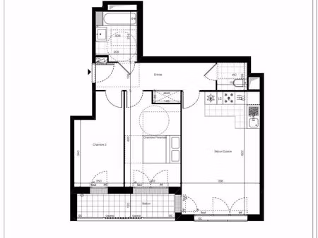 appartement à bagneux (92220)