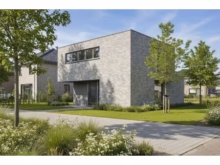 nieuw te bouwen alleenstaande woning te harelbeke.