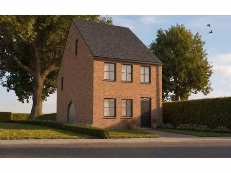 nieuw te bouwen halfopen woning te hulste.