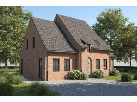 nieuw te bouwen alleenstaande woning te brielen.