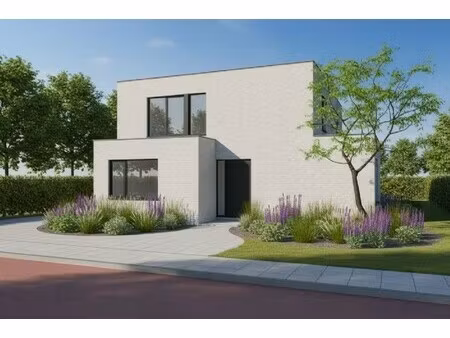 nieuw te bouwen alleenstaande woning te kortemark.