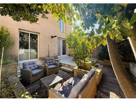 charmante maison de ville avec superbe jardin de 60m2 (proch