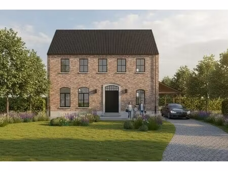 nieuw te bouwen alleenstaande woning te olsene.