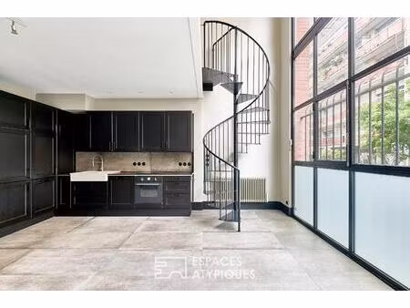 loft en triplex quartier trudaine