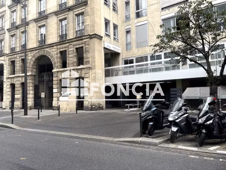 stationnement à vendre 24900€ - paris 75010