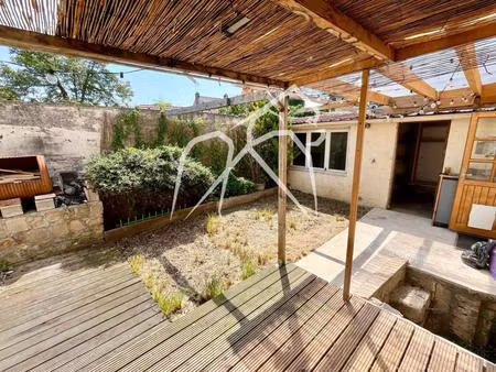 maison mitoyenne avec terrasse  jardinet et atelier | 87 m² | saint etienne du rouvray
