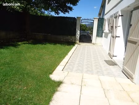 t2 au calme avec rez de jardin