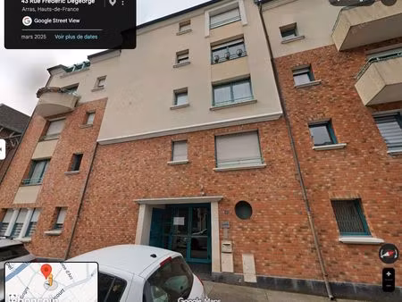 t2 lumineux dans résidence sécurisée hyper-centre proche gare/ lycée avec cave