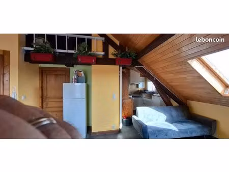 rare : meublé t2 en duplex - belfort secteur gare danjoutin