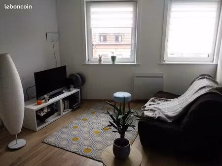 t2 traversant de 39 m² à louer – hellemmes/lille