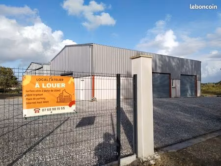 location box atelier local hangar 100m dalle quartz