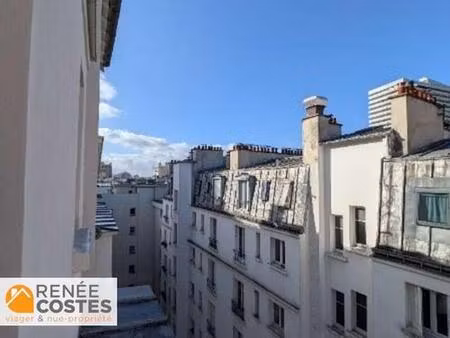 viager libre - f66 ans - paris (75013)
