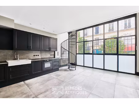 loft en triplex quartier trudaine