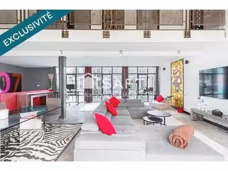 superbe loft - 6 pièces - bureaux & box - 260 m²