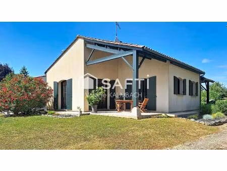 maison 4 chambres - garage - grand jardin