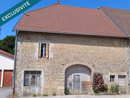 maison en pierre à rénover avec terrain – hauteur de salins les bains (jura)