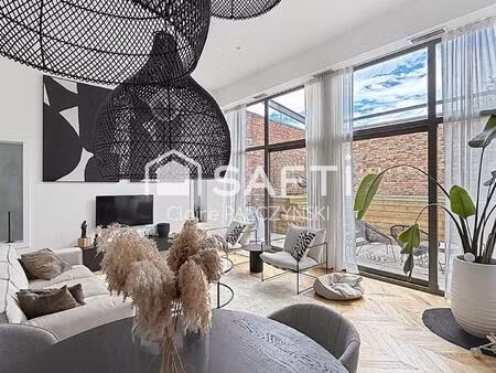 maison d’exception esprit loft à hem – 165 m²