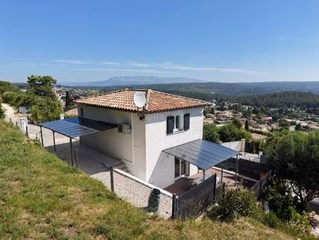 à vendre - peypin – maison t3 récente avec vue panoramique exceptionnelle jusqu'aux alpes 
