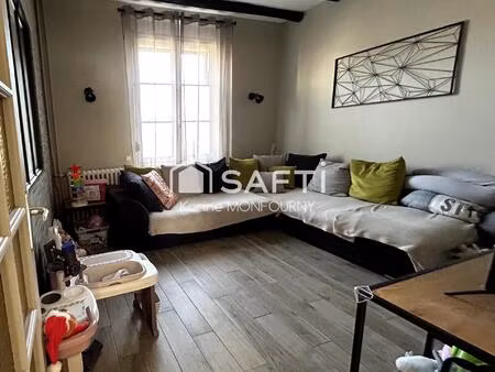 maison rénovée  3 chambres avec garage  bâtiment et jardin